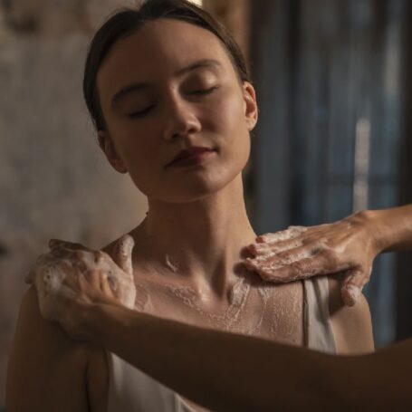 Aguaespuma profundo, masaje personalizado, agua y espuma.